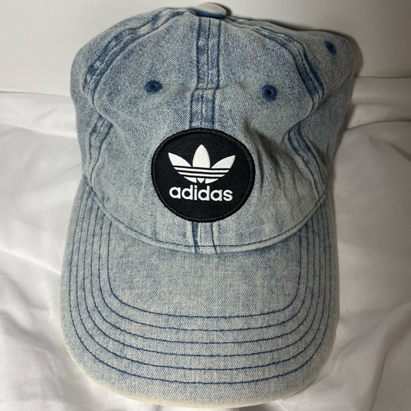 adidas Accessories - Adidas Women’s Blue and Black Trefoil Logo Hat